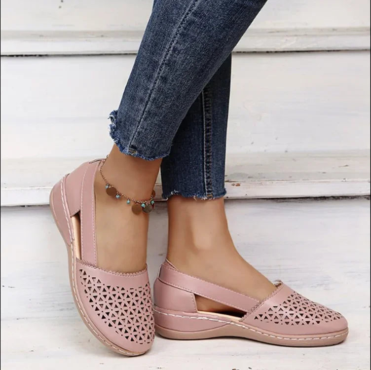 Ianna - Handgefertigte Ledersandalen