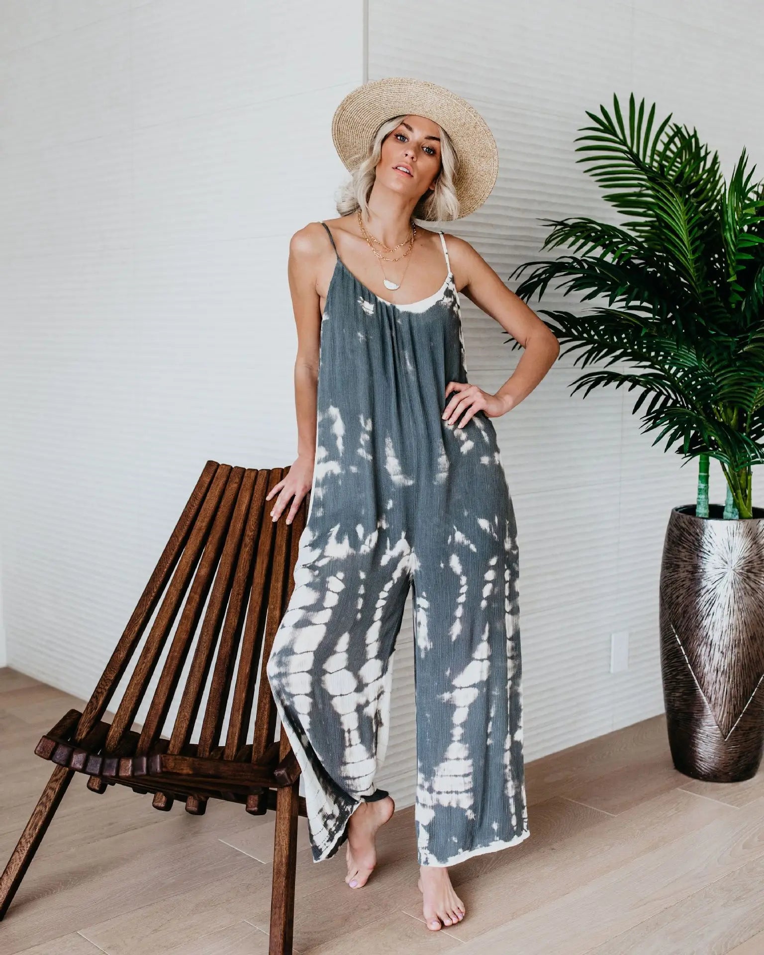 Quin - Jumpsuits mit weitem Bein