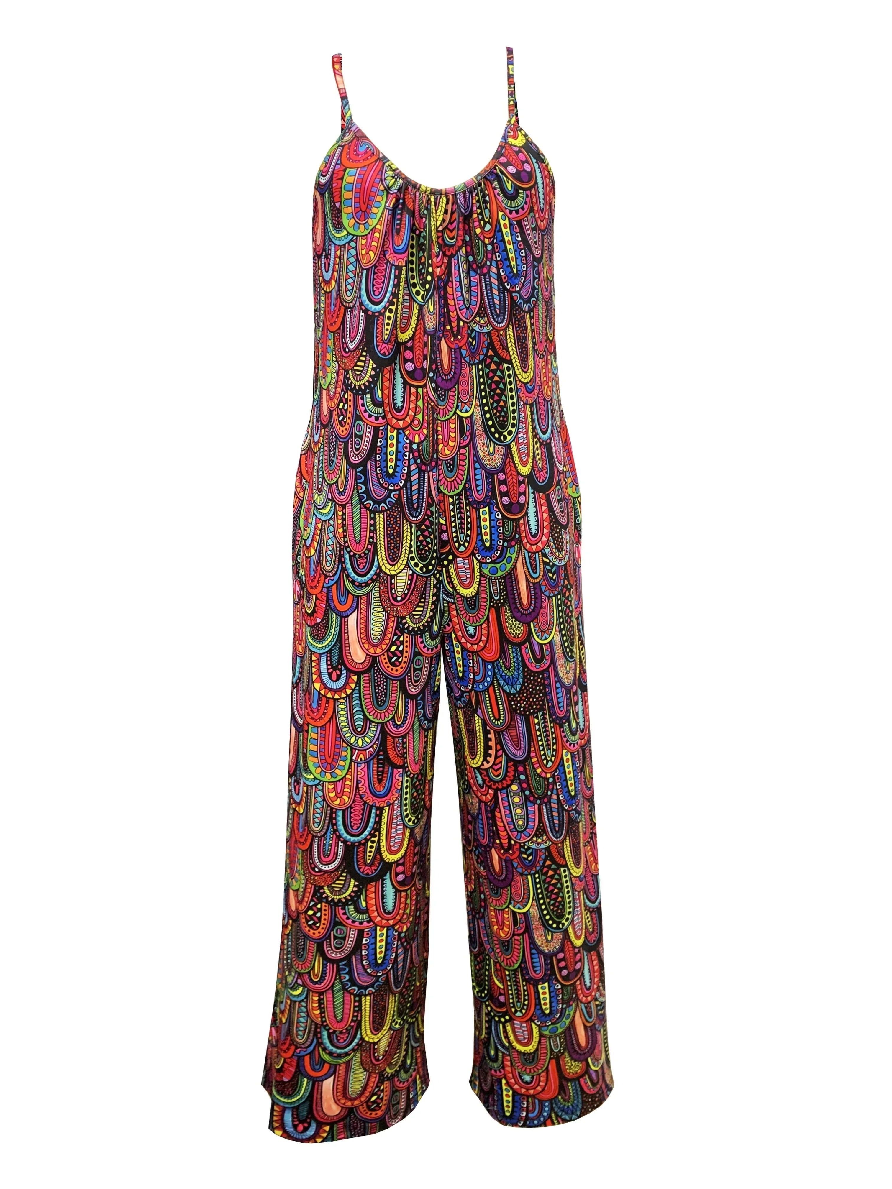 Mariella – Mehrfarbiger, lässiger Jumpsuit