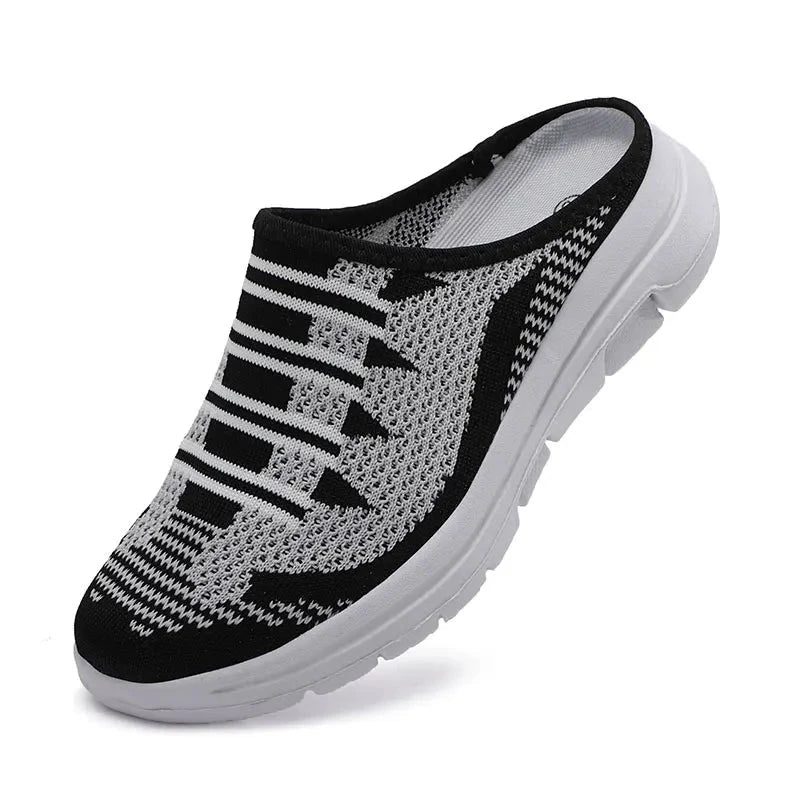 Masha - Leichte Keilabsatz-Slipper aus Mesh für Damen