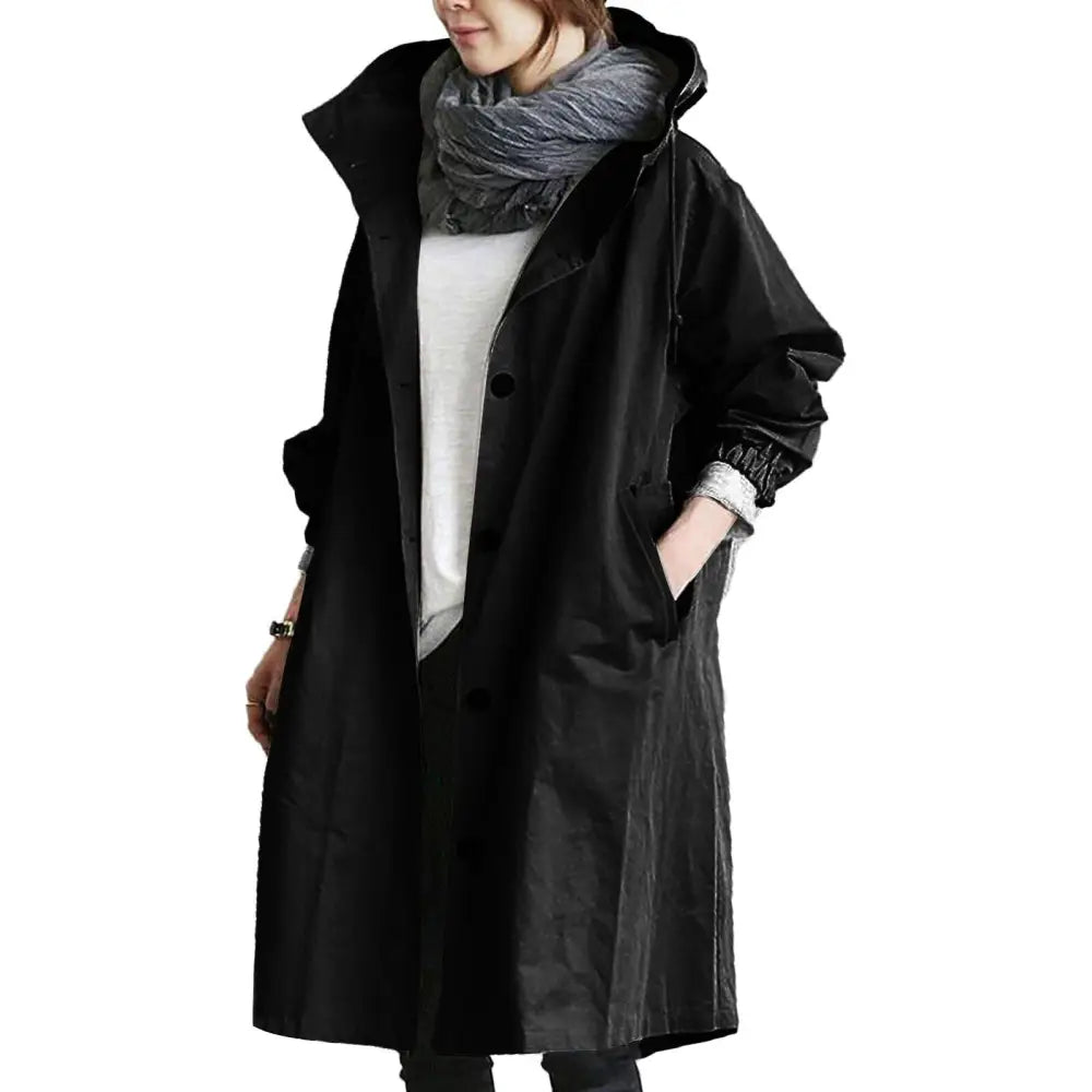 Zanovia | Regenmantel Oversized | Stilvoller Schutz