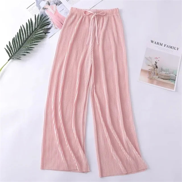 Farrah - Knöchellange, gerade Hose mit hoher Taille