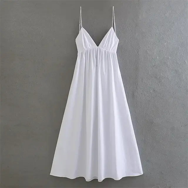Lillymoda | Blaire - elegantes rückenfreies Sommerkleid