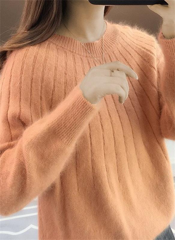Lillymoda | Bryanna - trendiger, weicher Strickpullover