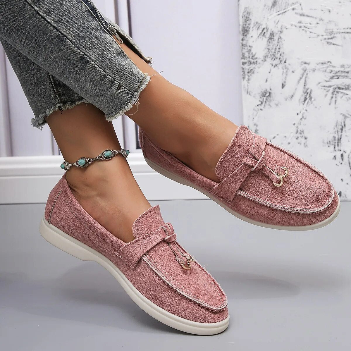 Stilvolle Loafer | Hausschuhe Frauen