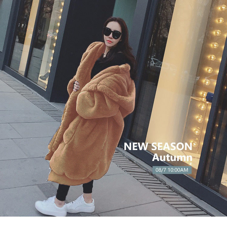 Lillymoda | Cora - Bequeme Winterjacke aus Kunstfell