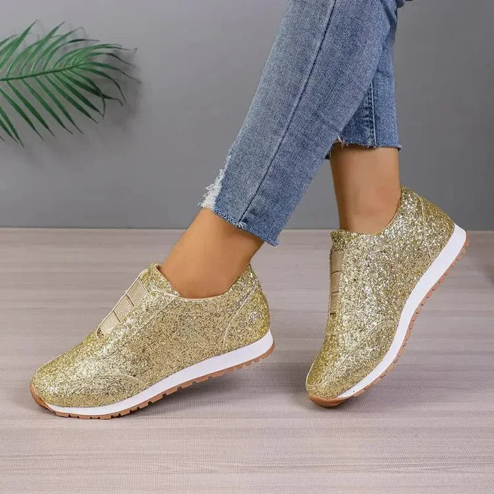 Innocenza - Damen Glitzer-Sneaker