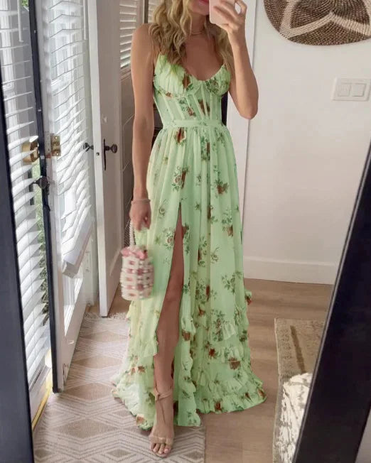 Damenkleid Elegant Verstellbare Träger Komfort Fit – Norevia