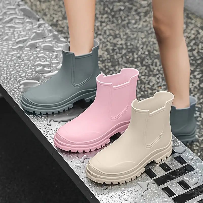 Dita - Bequeme Chelsea-Regenstiefel für Damen