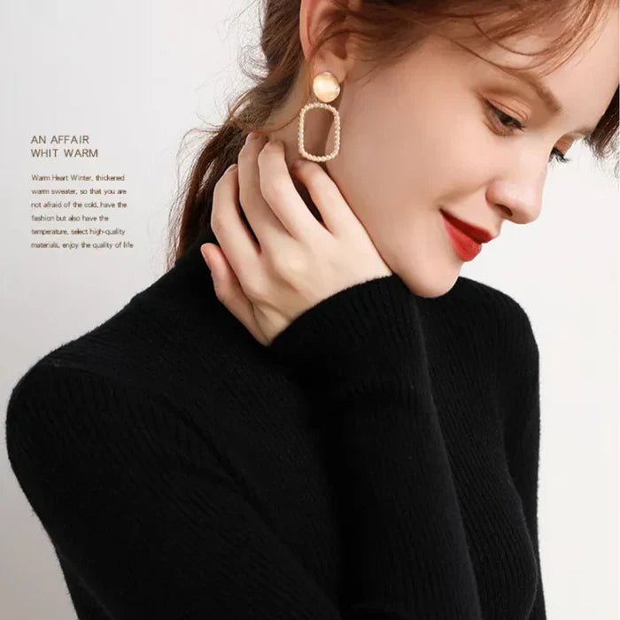 Berthe - Kaschmir-Rollkragenpullover