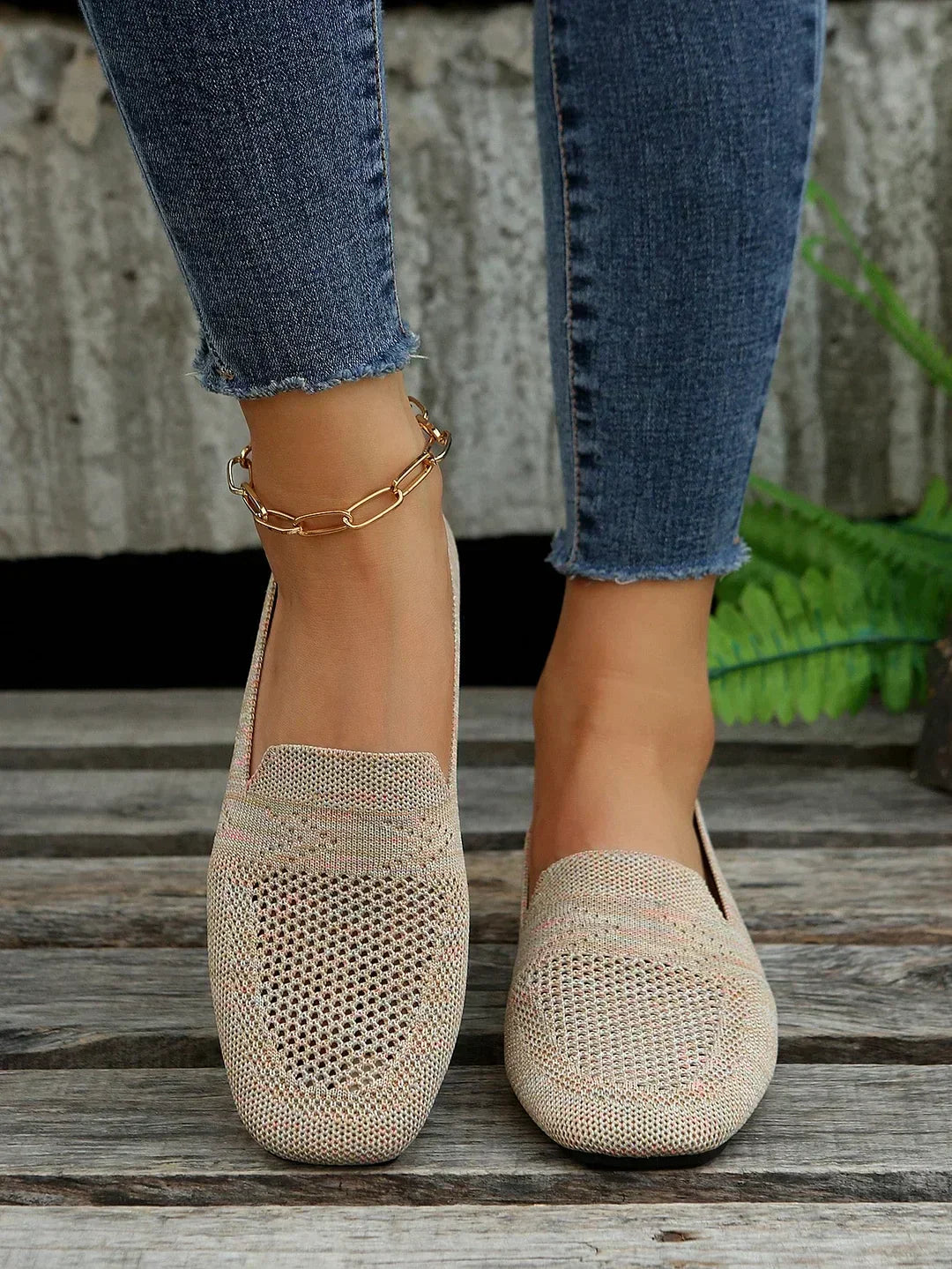 Damia - Orthopädische rutschfeste flache Schuhe