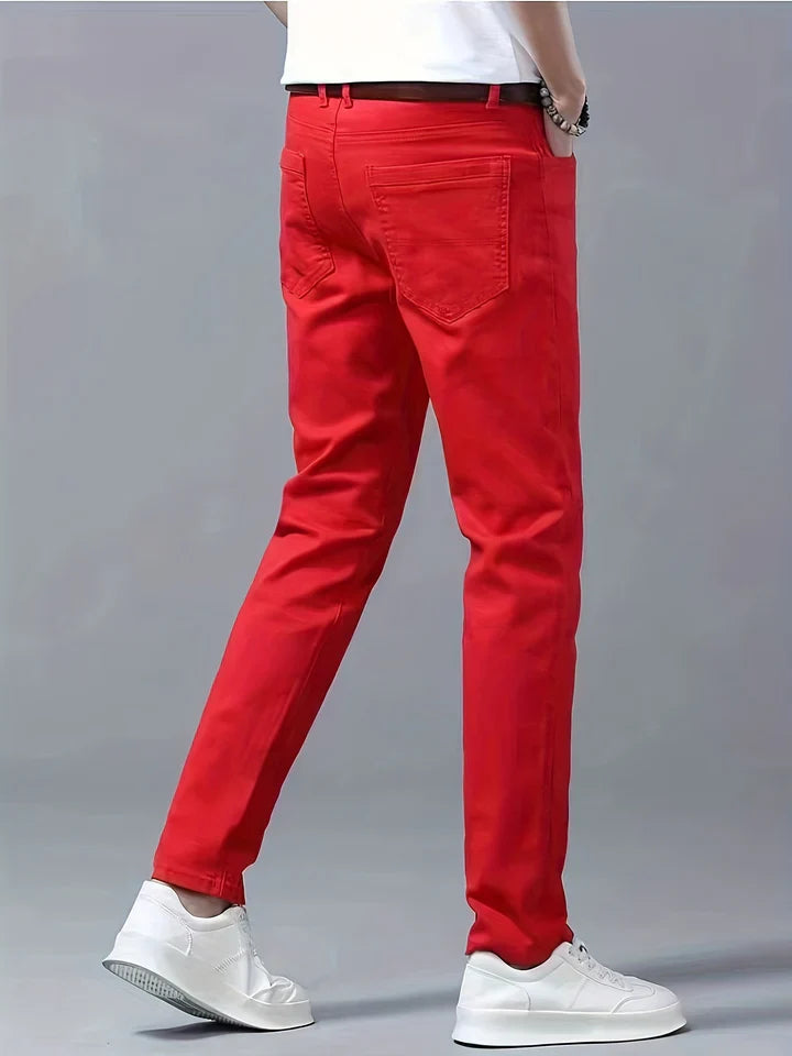 Aldobrando - Slim-Fit Hose für Herren: Modern & Komfortabel Bequem