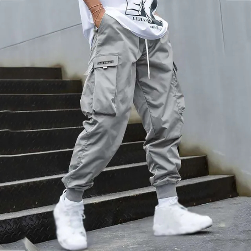 Clemens | Herren Cargo Hose | Schwarz
