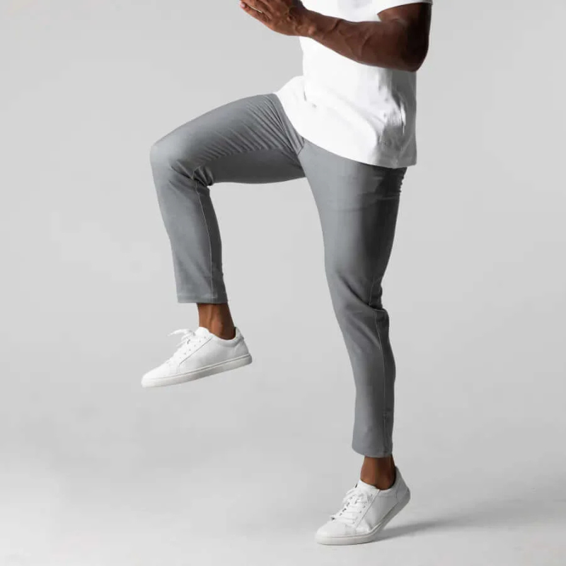 Breton | Herren Chino Hose | Grau Stoffhose