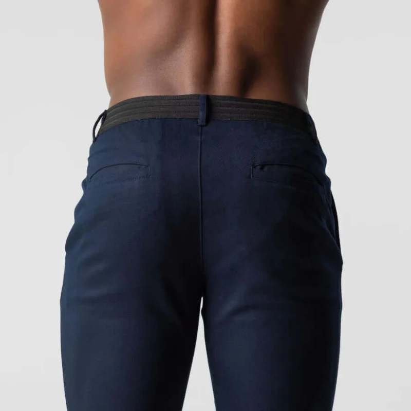 Breton | Herren Chino Hose | Grau Stoffhose