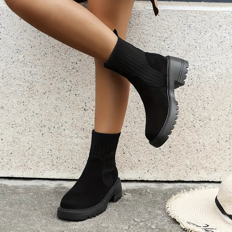 Maud - Bequeme Stretch Chelsea Boots für Damen