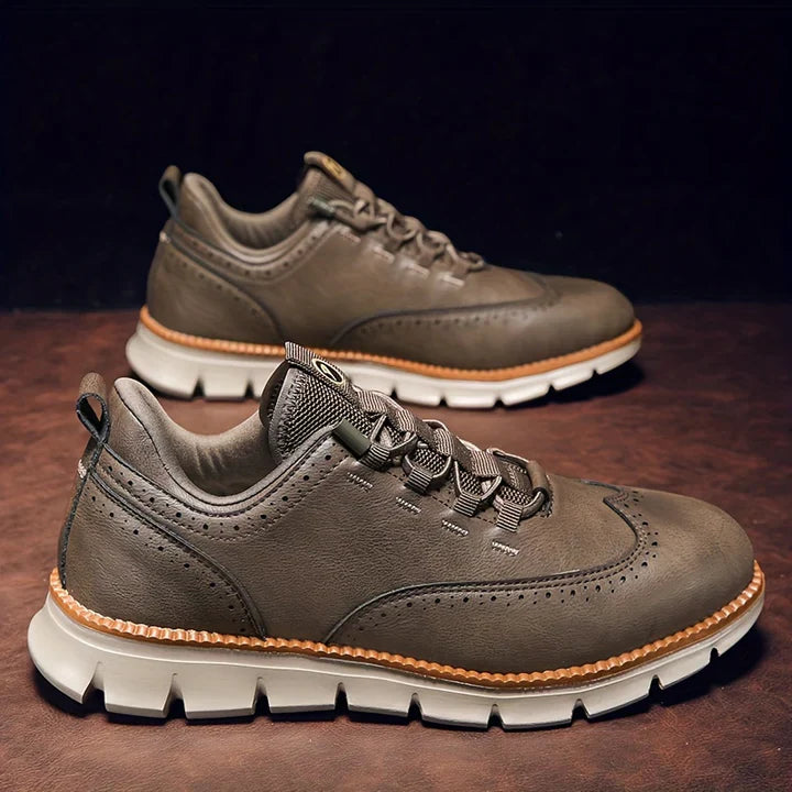 Grimaldo - Braune Robuste Wanderschuhe