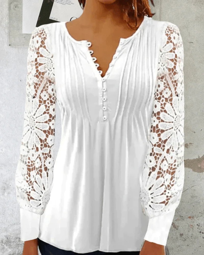 Paulina | Damen Elegant Oberteil | Schicken