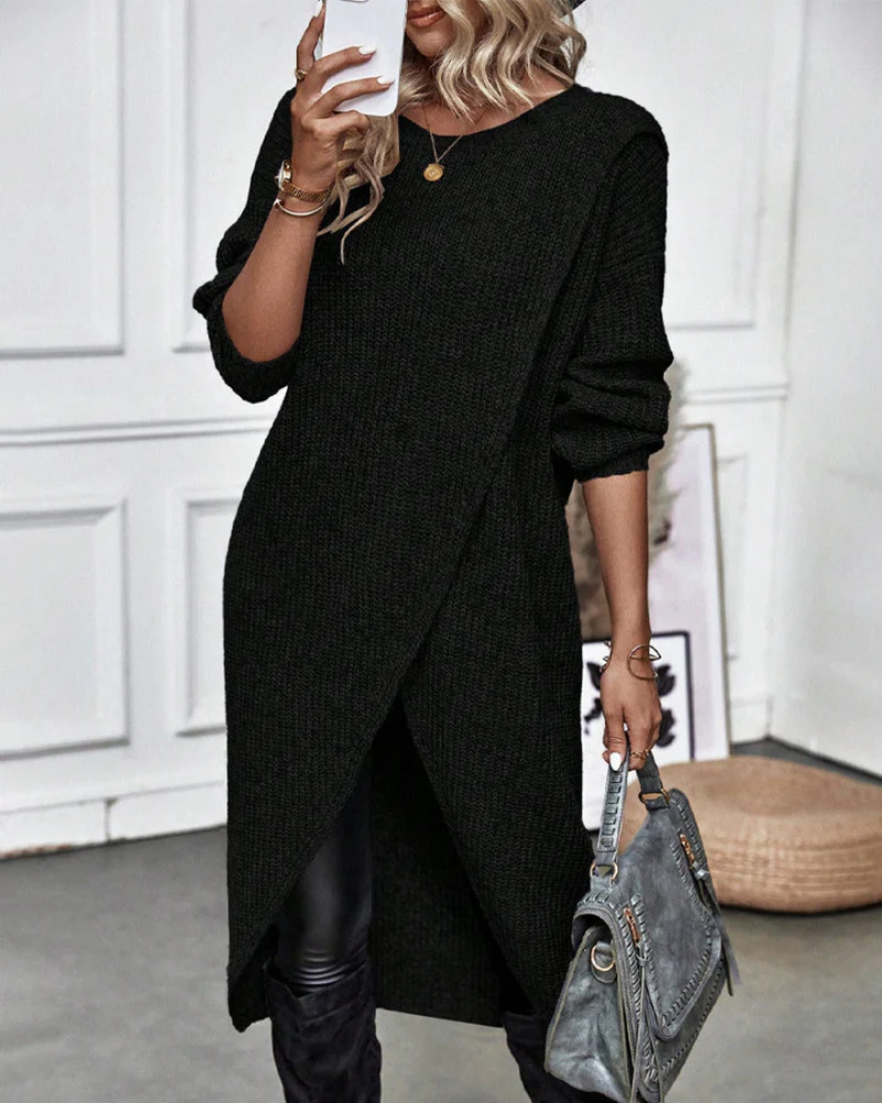 Aliz | Damen Lange Pullover | Strick