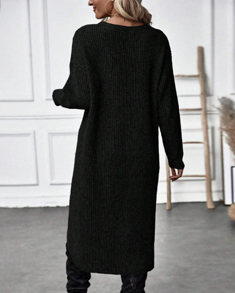 Aliz | Damen Lange Pullover | Strick