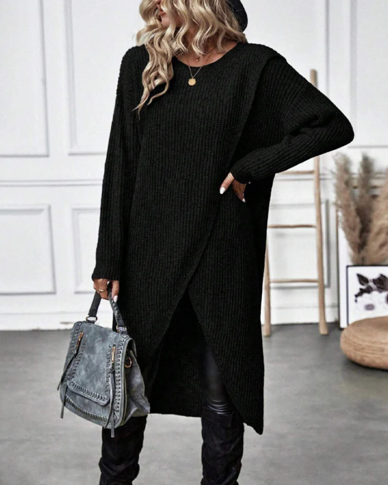Aliz | Damen Lange Pullover | Strick
