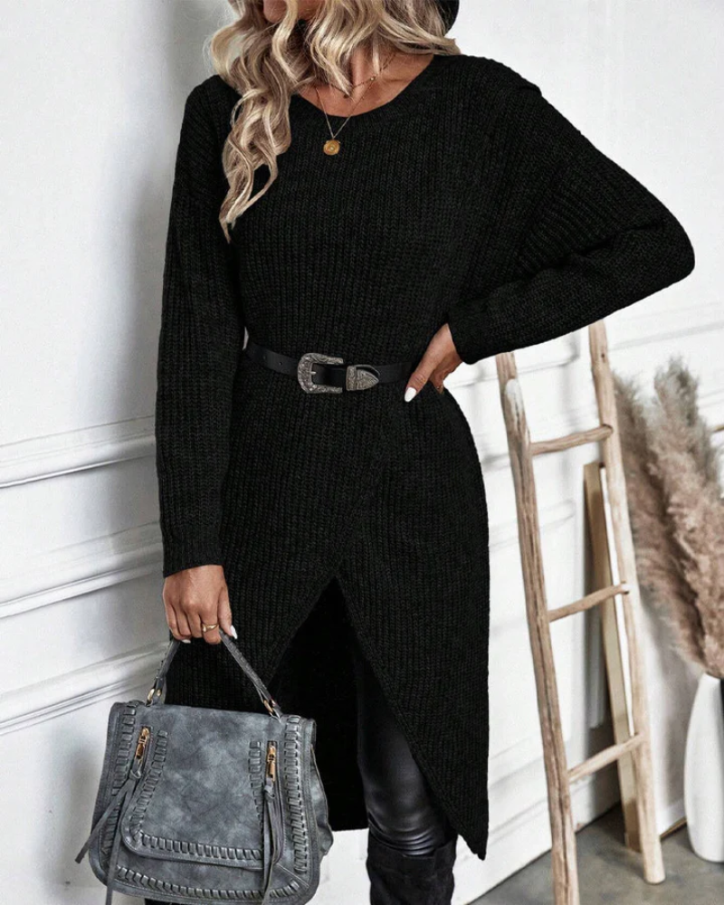 Aliz | Damen Lange Pullover | Strick