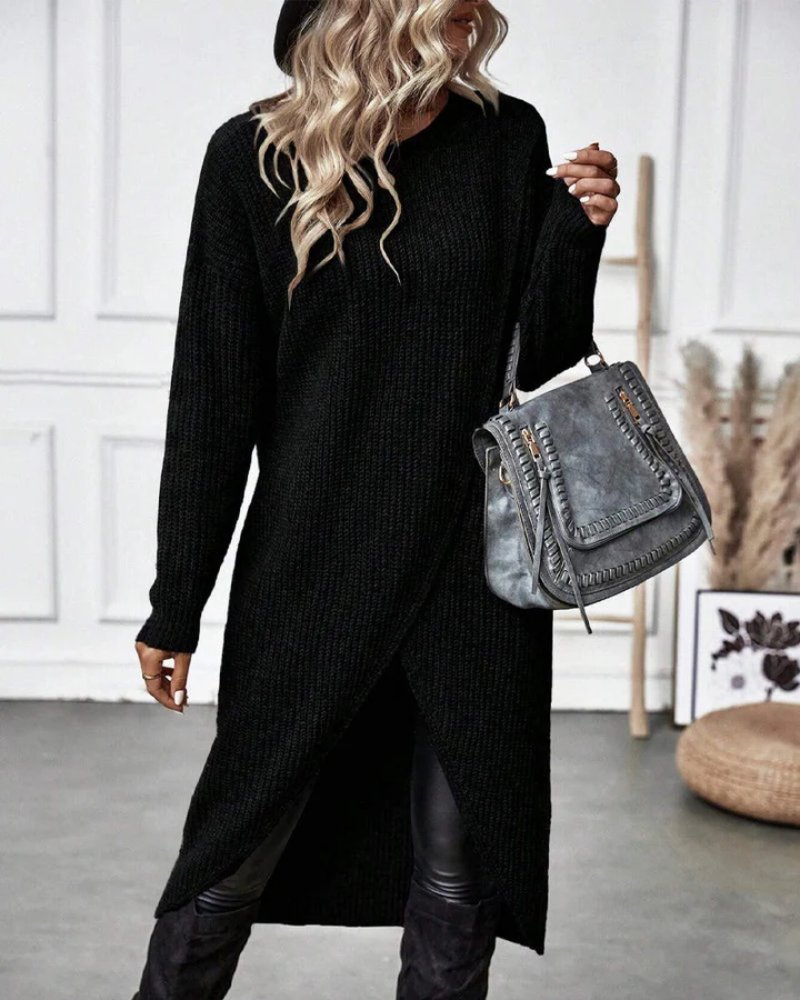Aliz | Damen Lange Pullover | Strick