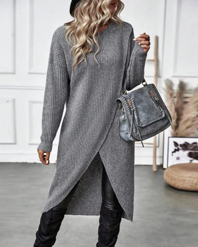 Aliz | Damen Lange Pullover | Strick