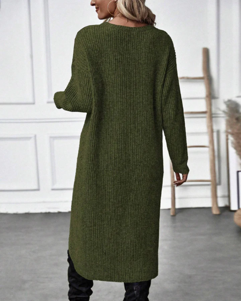 Aliz | Damen Lange Pullover | Strick