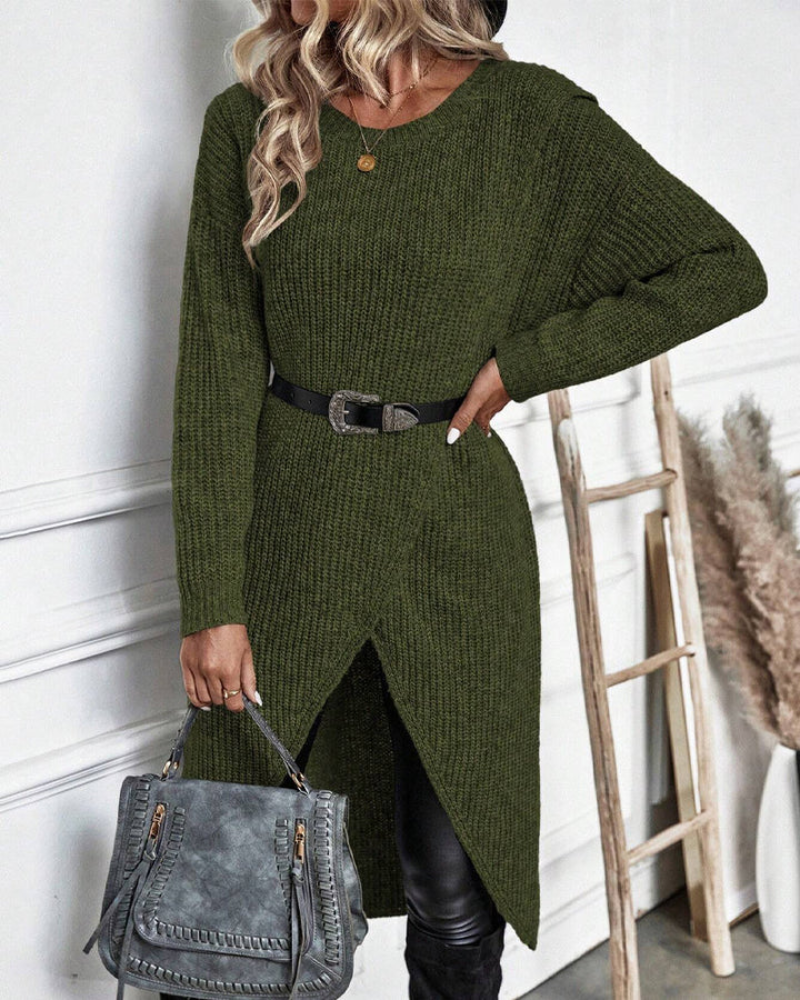 Aliz | Damen Lange Pullover | Strick