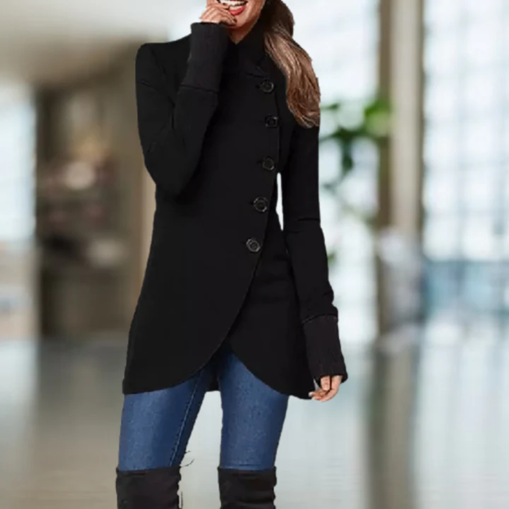 Alfreda | Damen Lange Weste | Elegant