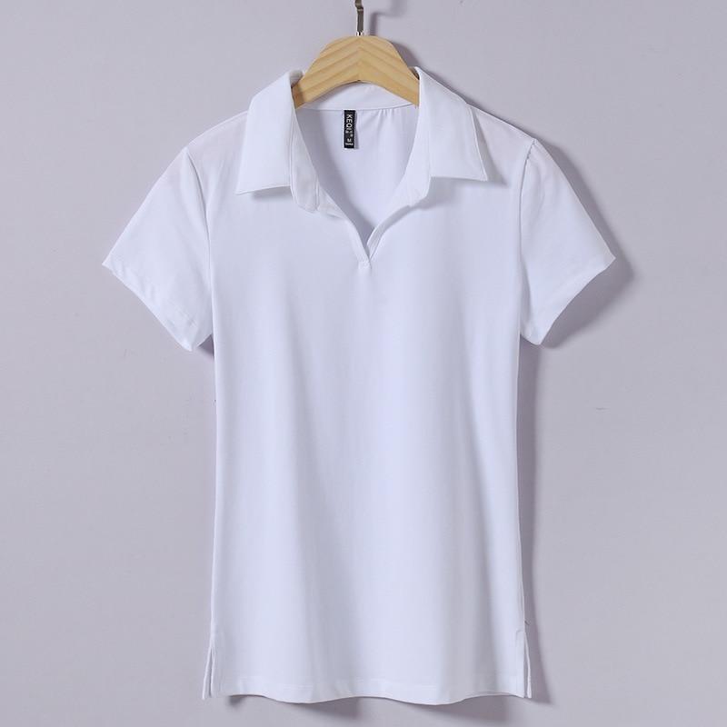 Damen-Poloshirt mit schmaler Passform