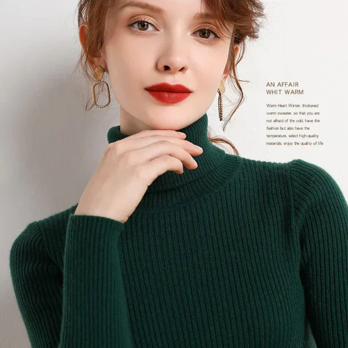 Berthe - Kaschmir-Rollkragenpullover