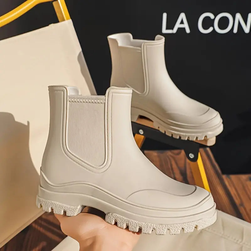 Dita - Bequeme Chelsea-Regenstiefel für Damen