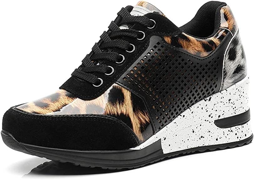Rikke - Orthopädische hochhackige Turnschuhe mit Keilabsatz