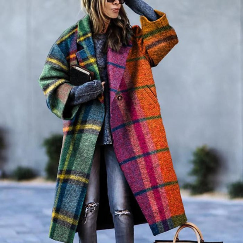 Elena | Eleganter warmer Wollmantel