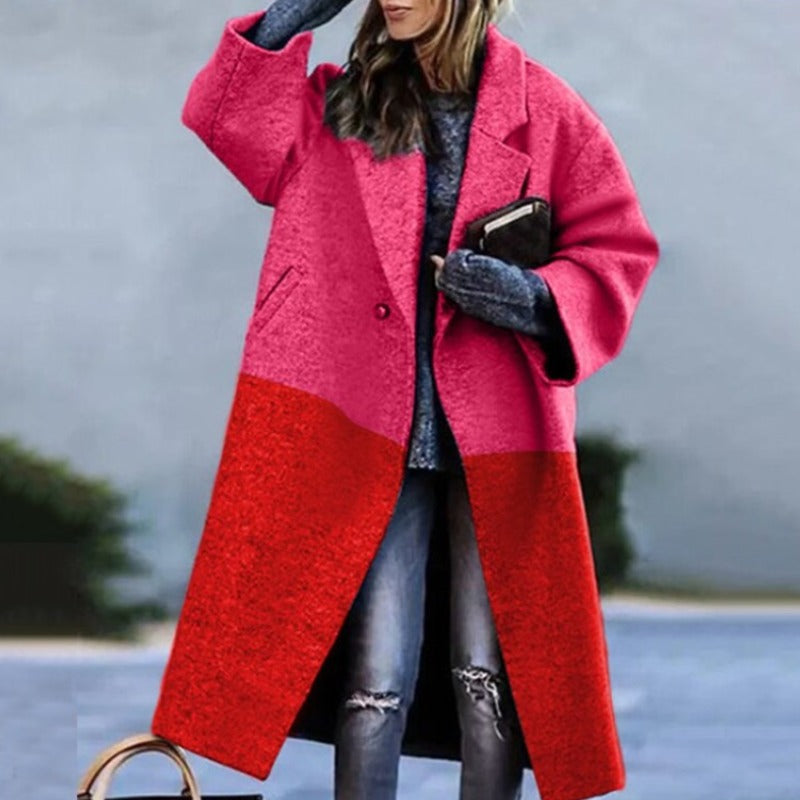 Elena | Eleganter warmer Wollmantel