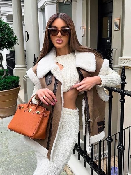 Lillymoda | Katie - Winter Wärme Weste