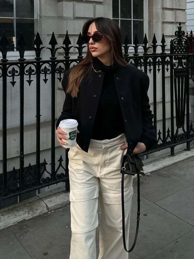 Lillymoda | Aaliyah - Elegante Bomberjacke