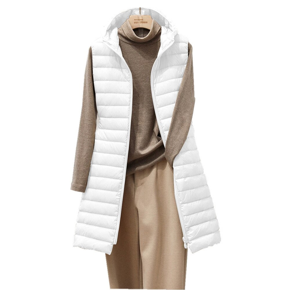 Lillymoda | Lena - Modische wattierte Jacke mit Kapuze