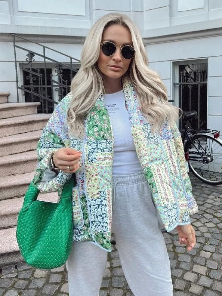 Lillymoda | Gracie - Gefütterte Retro-Strickjacke mit Taschen
