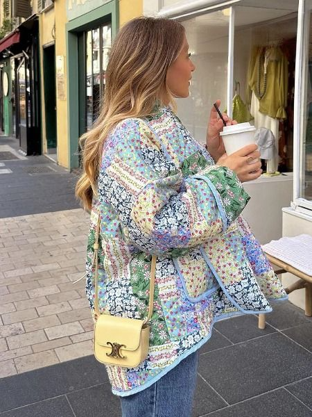 Lillymoda | Gracie - Gefütterte Retro-Strickjacke mit Taschen