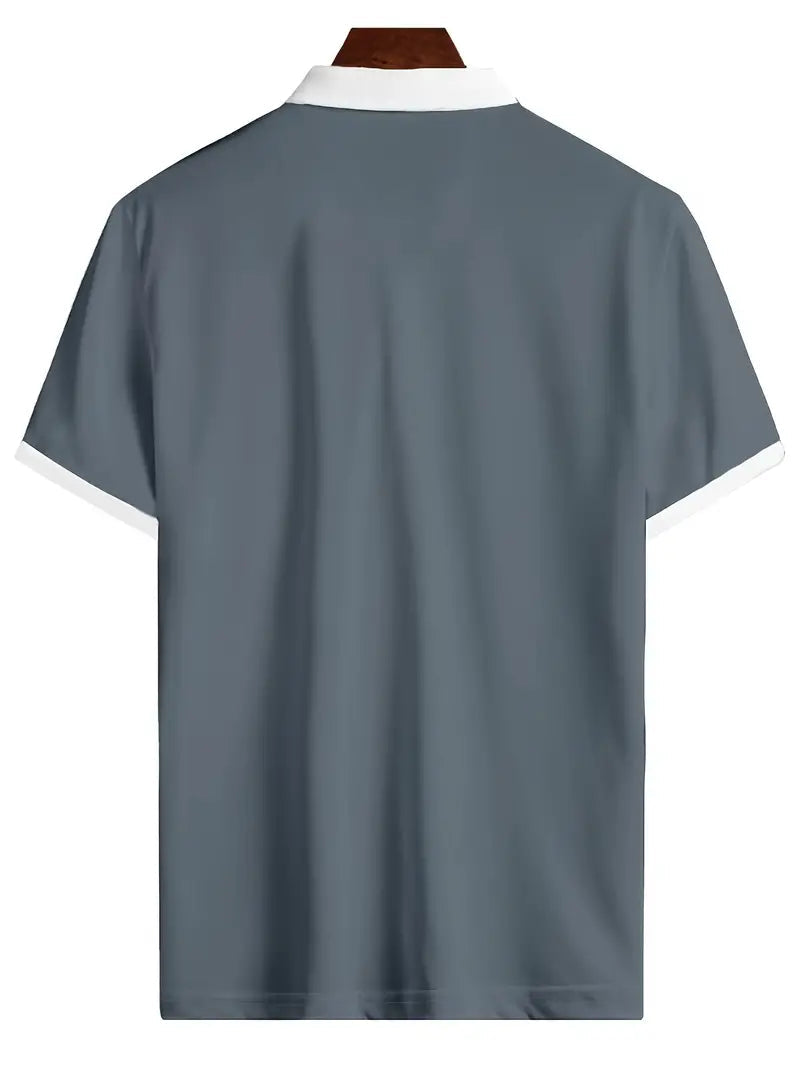 Conor - Atmungsaktives Herren V-Ausschnitt Golf-Shirt