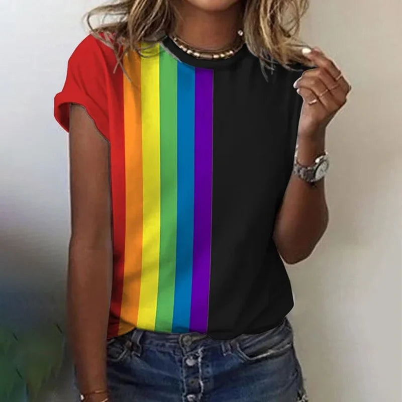 Blenda - Stolz Regenbogen-Hemd