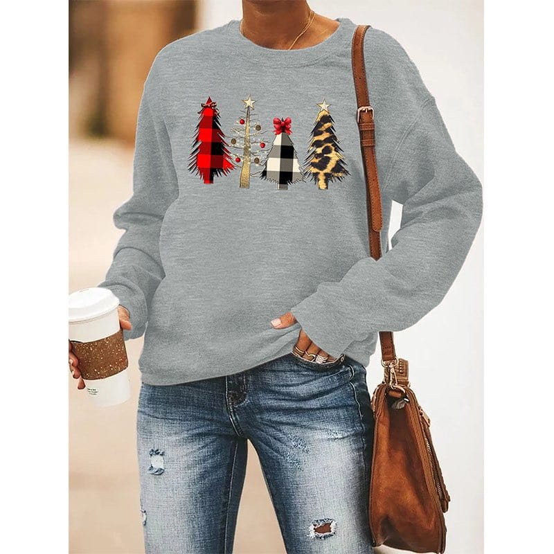 Anke - Eleganter lässiger Weihnachtspullover