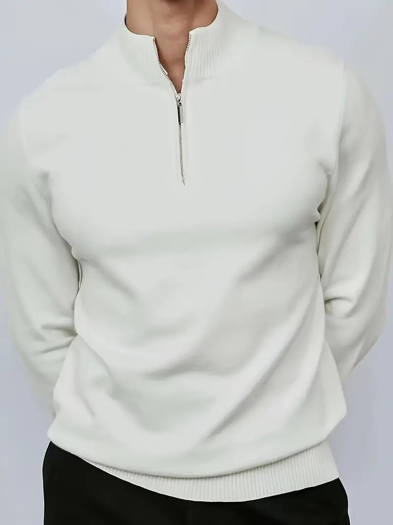 Ryker - Rollkragenpullover mit Reißverschluss für Männer