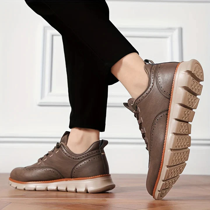 Grimaldo - Braune Robuste Wanderschuhe
