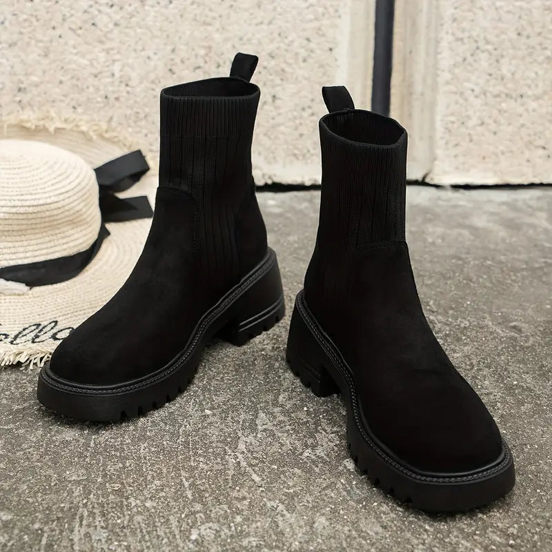 Maud - Bequeme Stretch Chelsea Boots für Damen