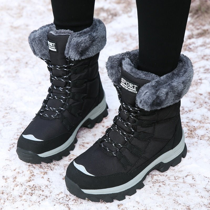 Quanda - Gefütterte Warme Schneestiefel für Frauen