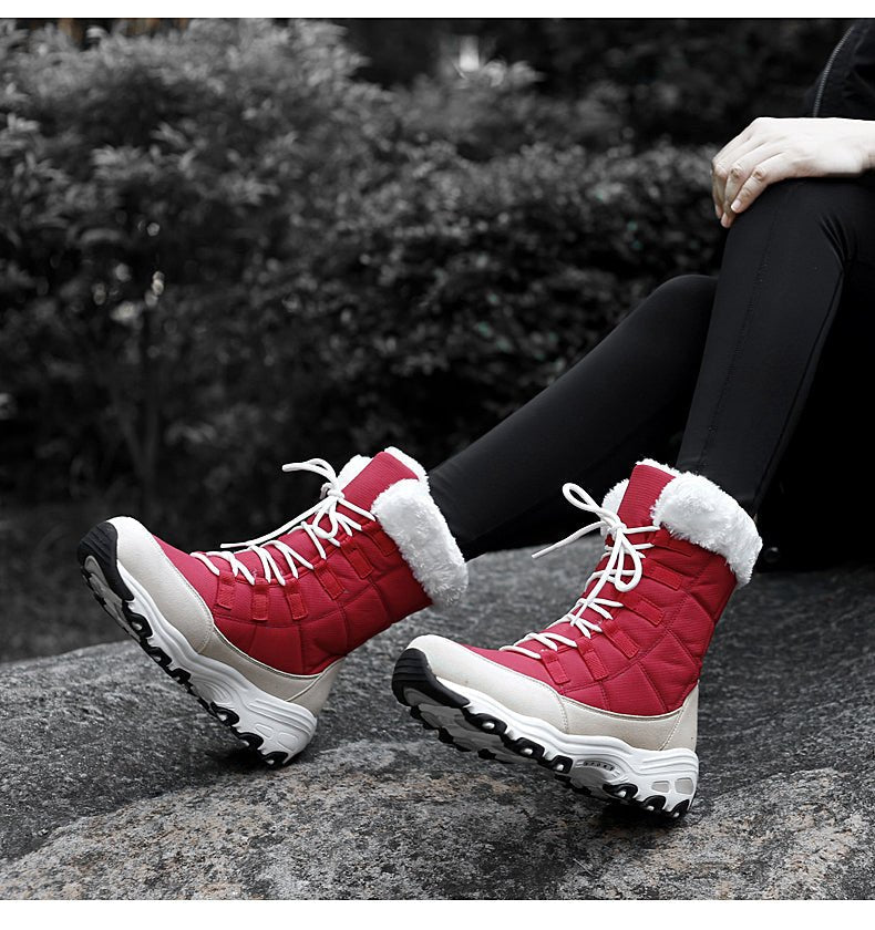 Quanda - Gefütterte Warme Schneestiefel für Frauen